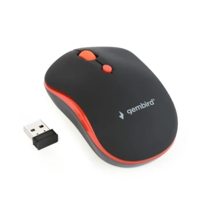 Bild av Gembird Wireless optical Mouse 4B 03 Optic 4 knappar Röd