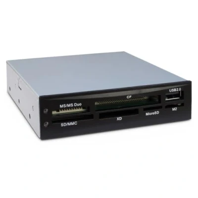 Bild av Inter Tech Card Reader CI 02 USB 2.0 för vanliga minneskort