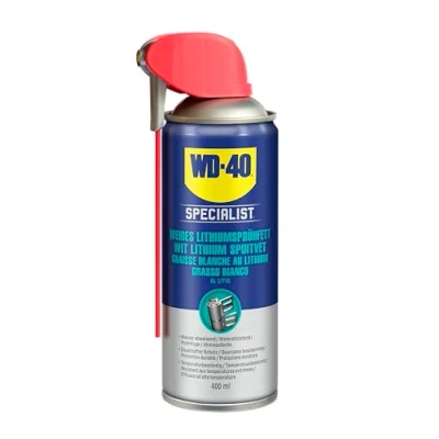 Bild av WD 40 Specialist vit litiumsprayfett smart straw 400 ml