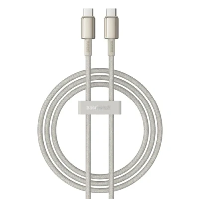 Bild av Baseus Tungsten Gold USB C to Cable 100W 1m (gold)