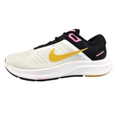 Bild av Nike Dam Air Zoom Structure 24 sneakers, Vitt vete guld svart rosa magi, 37.5 EU
