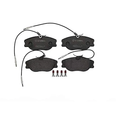 Bild av BREMBO P 23 061 Jeu de plaquettes frein contact signal d&#039;usure inclus avec vis d&#039;étrier sans accessoires FIAT: Ulysse I, Scudo I Van