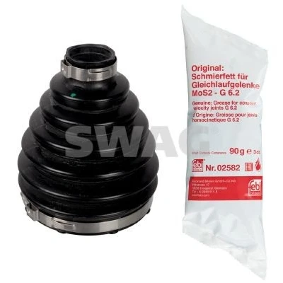 Bild av SWAG 33 10 1430 Soufflet De Cardan côté roue, Essieu avant Thermoplastique BMW: 2 Gran Tourer, X1, MINI: Countryman
