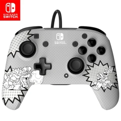 Bild av PDP Rematch (Comic Mario) Wired Controller Nintendo Switch