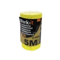 Bild av Work&gt;it Sandpapper på rulle K80