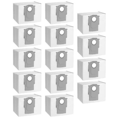 Bild av SOBEAU 14 delar dammpåse för Roborock S8+/ S8 Pro Ultra/ S7 MaxV Q7+/ Q7 Max+/ Q8 Q5 Pro+/T8 Dammsugarstation, tillbehörssats med stor kapacitet Ersättningar