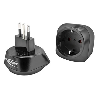 Bild av Ansmann 1250 0035, Typ L (IT), C (Europlug), Rak, 250 V, 10 A