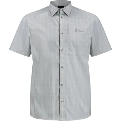 Bild av Jack Wolfskin Norbo SS Shirt M Cool Grey Check