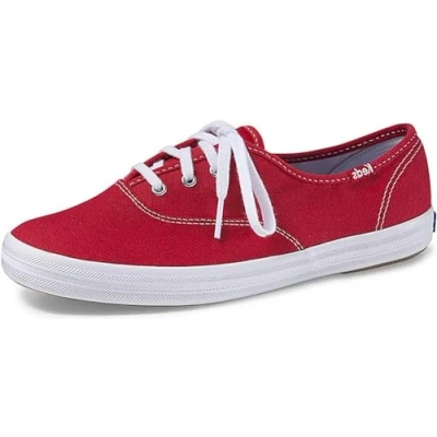 Bild av Keds kvinnors Champion Sneaker, Röd, 38 EU