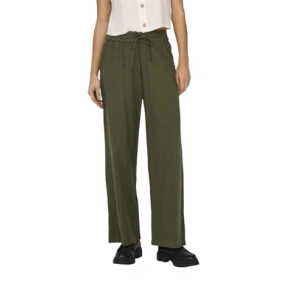 Bild av ONLY Onltizana Loose Pants Tygbyxor, Storlek: XS, Grape leaf