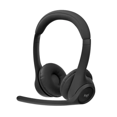 Bild av Logitech Zone 305 för företag, trådlöst Bluetooth headset med mikrofon, Microsoft Teams, kompatibel Windows, Mac, Chrome, Linux, iOS, iPadOS, Android svart