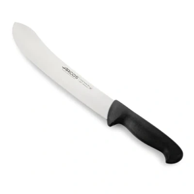 Bild av Arcos Serie 2900 slaktkniv biffkniv bladnitrum rostfritt stål 25,4 cm handtag polypropen svart färg
