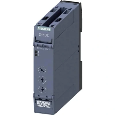 Bild av Siemens 3RP2505 1BW30 Zeitrelais, Multifunktion, 2 Wechsler, 27 Funktionen, 7 Zeitbereiche