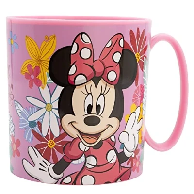 Bild av 390 ml BPA fri plastmugg lämplig för mikrovågor Mini MOUSE SPRING LOOK