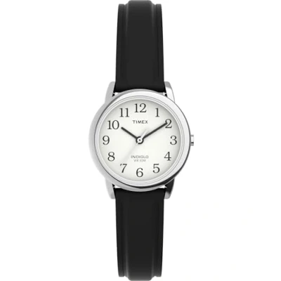 Bild av Timex Easy Reader dam 25 mm svart läderrem klocka T20441