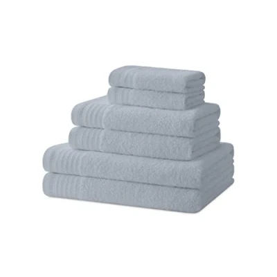 Bild av Degrees home handdukar badrum handduksset 2 duschhanddukar, och bidéhanddukar 100% bomull 480 g/m2