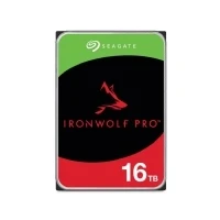 Bild av Seagate IronWolf Pro, 16 TB, NAS intern hårddisk HDD i företagsklass CMR, 3,5, SATA 6 Gb/s, 7200 RPM, 256 MB cache för RAID nätverksansluten lagring, räddningstjänster (ST16000NT001)