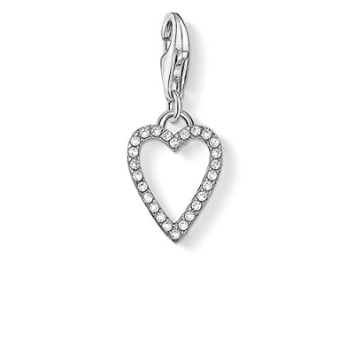Bild av Thomas Sabo Clasp Charms 925 sterlingsilver 1761 051 14, One Size, Sterlingsilver, Kubisk zirkonia
