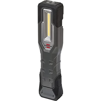 Bild av Brennenstuhl LED batteridriven handlampa HL 1000 A IP54 / arbetslampa för utomhusbruk med COB (1000+200lm, upp till 24 timmars ljusstyrka, magneter och krok, USB C laddningsgränssnitt)