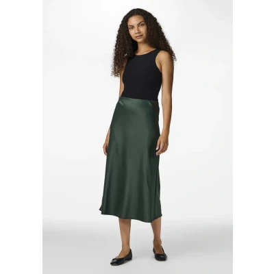 Bild av YAS Yaspella MIDI Skirt Alinjekjol, Storlek: XS, Sycamore