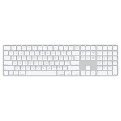 Bild av Apple Magic Keyboard with Touch ID and Numeric Keypad Tangentbord US English Vit