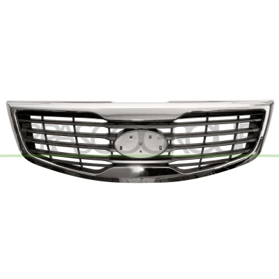Bild av PRASCO KI0242011 Kylargrill grå, krom, silver KIA: Sportage III (SL) 2.0 CVVT, CVVT AWD, 1.6 GDI, 1.7 CRDi, CRDi 2010