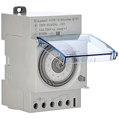 Bild av Legrand 412813 Micro Rex QT31 Dagsmästare analog distributionsinstallation 3 modulbredder