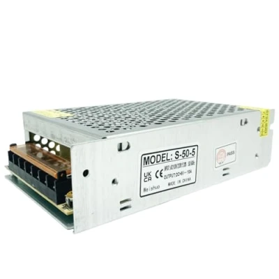 Bild av 5V 10A 50W Universell omkopplande strömförsörjning reglerad transformator kortkrets och överströmskydd AC100 260V DC5V 2A 60A