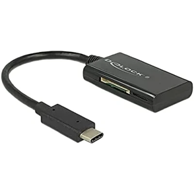 Bild av DeLOCK USB 3.1 Gen 1 Card Reader Type C male 4 Slots