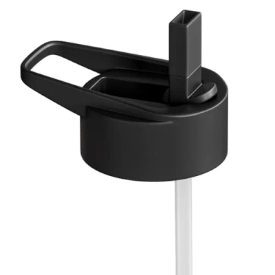 Bild av BeMaxx utbyteslock tillbehör för ACTIVE FLASK flaskor med brett munstycke i alla storlekar (950 ml, 680 530 410 ml) BPA fri, läckagesäker (halmlock, flaska munstycke)