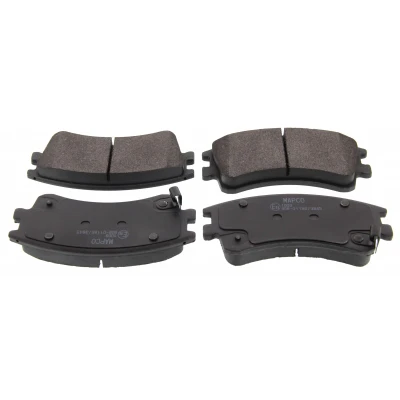 Bild av MAPCO 6702 Jeu de plaquettes frein Essieu avant contact signal d&#039;usure inclus avec tôle anti bruit MAZDA: 6 5 portes, Berline, Break
