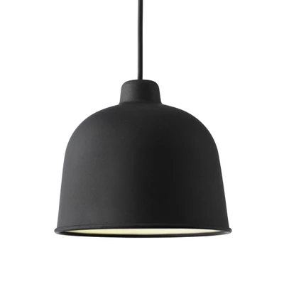 Bild av Muuto GRAIN Hängande lampa Black 21 X 18,5 cm