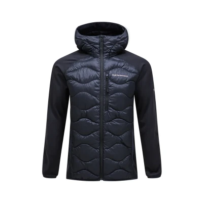 Bild av Peak Performance M Helium DOWN Hybrid HOOD Dunjacka, Storlek: XXL, Black