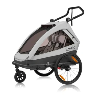 Bild av Lionelo Cama Cykelvagn, Grey Graphite