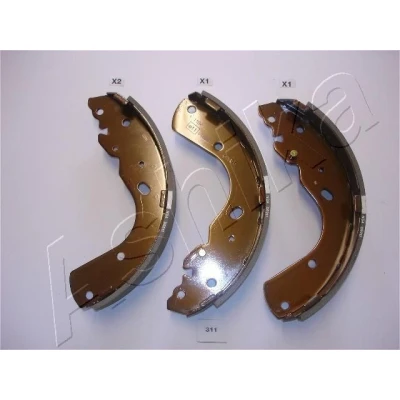 Bild av Bromsbackar, sats, Bakaxel, ford ranger, mazda b serie, bt 50 pick up, vauxhall insignia mk i, 3645890, 4509601, UHY4 26 38Z, UJY8 38