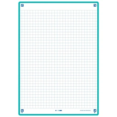 Bild av Oxford Revision 2.0 indexkort, DIN A5 (14,8 x 21 cm), små rutor, fram/bak ram mintgrön, 50 stycken