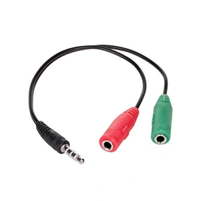 Bild av Akyga AK AV 08 Audio Adapter omvandlare mini Jack kabel kontakt till uttag 15 cm