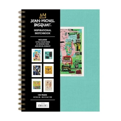 Bild av Jean Michel Basquiat Inspirational Sketchbook: Includes 12 Full Color Pages of Artwork from Basuiat