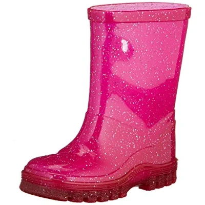 Bild av Beck Flicka 910 glitter rosa gummistövlar, 20 EU