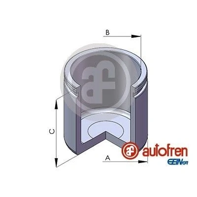 Bild av AUTOFREN SEINSA D02564 Piston, étrier de frein 48 Essieu avant BENDIX/BOSCH FIAT: Punto II 3/5 portes, Cinquecento, Panda 5 LANCIA: Y10