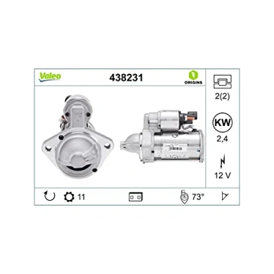 Bild av Startmotor VALEO 438231