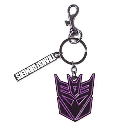 Bild av Difuzed Hasbro transformers Decepticons Face metallnyckelring, svart, Einheitsgröße, Metallisk