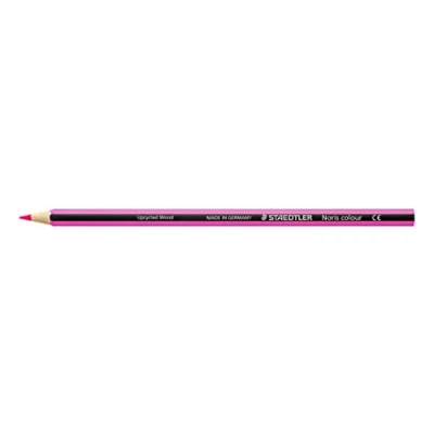 Bild av Staedtler 185 20 Noris Colour Farbstift, Stifte aus Wopex, Sechskantform, 12 Stück im Kartonetui, magenta