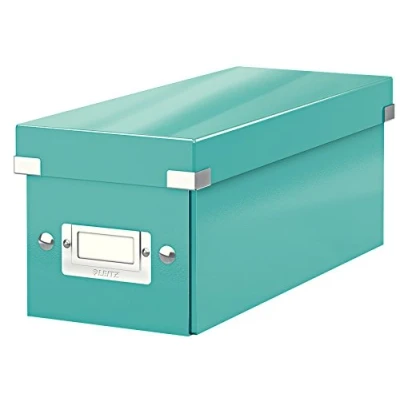Bild av Leitz CD 60410051 Förvaringsbox, Ice Blue, 14.3 x 13.6 35.2 cm