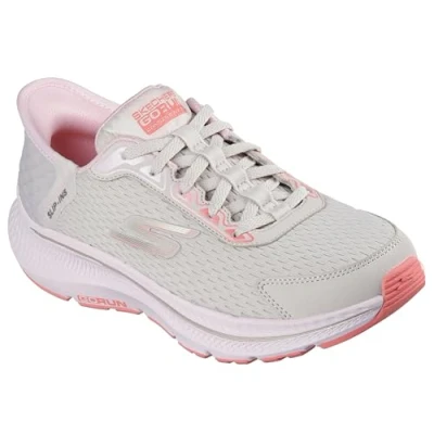 Bild av Skechers GO RUN Consistent Sneakers, Storlek: 38, Natural/pink trim Textil