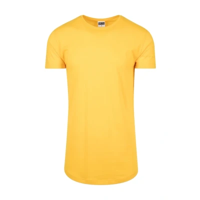 Bild av Urban Classics Shaped LONG DO NOT USE Tshirt bas, Storlek: Medium, Powderyellow
