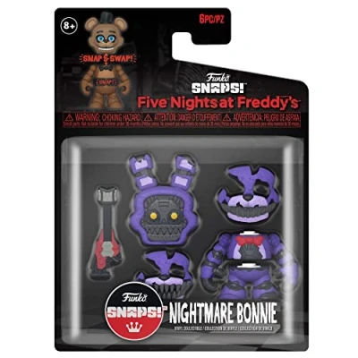 Bild av Funko Five Nights At Freddy&#039;s (FNAF) Snap: Nightmare Bonnie the Rabbit Samlingsbar vinylfigur Presentidé Officiell Merchandise Leksaker för pojkar, flickor, barn och vuxna