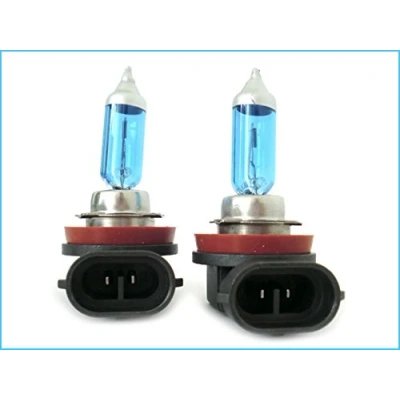 Bild av CARALL 2 stycken halogenlampor 12 V vit med xenoneffekt (H11 55 W PGJ19 2)