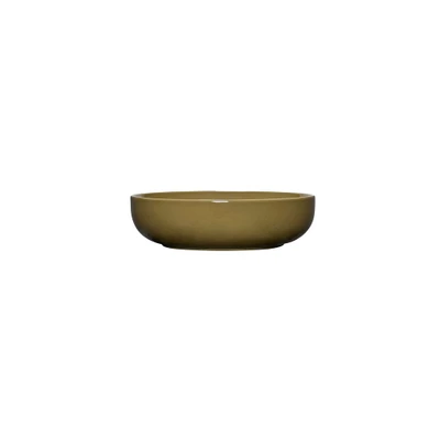 Bild av Hübsch Amare Medium skål, olivgrön, Ø 28 cm, höjd 8 cm
