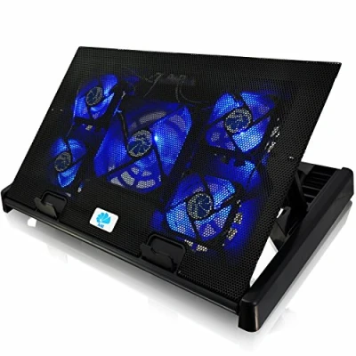 Bild av AABCOOLING NC81 Laptop Stativ Som Har 5 Fläktar, Solid Kylbas, Notebook Kylning, Bra Prestanda och Låga Bullerutsläpp, Stabil Bas för en Bärbar Dator